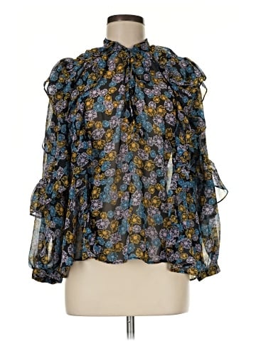 Topshop 3/4 Sleeve Blouse (view 1)