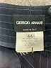 Giorgio Armani 100% Polyester Stripes Black Dress Pants Size EU 44 / US 14 - photo 7
