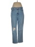 Madewell Hearts Blue Jeans Size 31 waist - photo 1