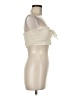 Zara 100% Baumwolle Ivory Sleeveless Top Size M - photo 4