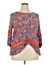 Studio JPR Orange 3/4 Sleeve Blouse Size 2X - photo 1