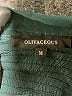 Olivaceous 100% Rayon Green 3/4 Sleeve Blouse Size M - photo 8