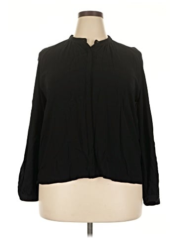 Brass Long Sleeve Blouse (view 1)