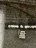 Cable & Gauge Gray Cardigan Size M - photo 7