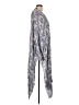 Dress Forum 100% Rayon Silver Kimono Size L - photo 4