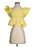 Shein 100% Polyester Yellow Sleeveless Blouse Size 4 - photo 1