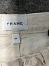 FRAME 100% Cotton Ivory Jeans Size 25 waist - photo 6