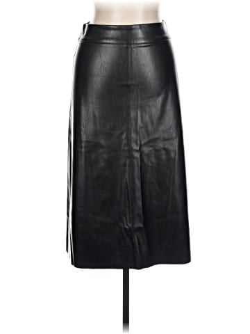 M&S Faux Leather Skirt (view 1)