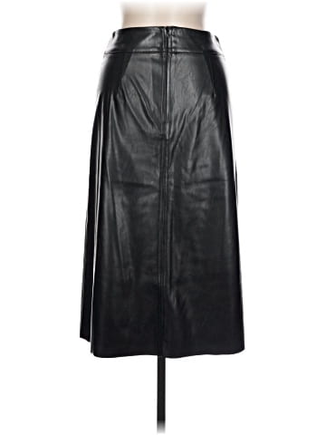 M&S Faux Leather Skirt (view 2)