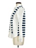 Unbranded Stripes White Long Sleeve Blouse Size M - photo 5