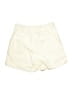 Luvamia Solid Ivory Khaki Shorts Size S - photo 2