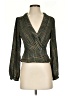 ASTR The Label 100% Polyester Tweed Green Blazer Size XS - photo 1