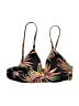 Unbranded Tropical Black Swimsuit Top Size S - photo 1