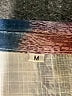 Unbranded 100% Polyester Color Block Blue Long Sleeve Blouse Size M - photo 7
