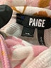 Paige Floral White Windbreaker Size XS - photo 6