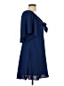 Unbranded 100% Polyester Blue Casual Dress Size L - photo 4