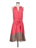 Bar III 100% Polyester Color Block Pink Casual Dress Size S - photo 1