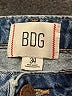 BDG 100% Baumwolle Blue Denim Shorts Size 34 waist - photo 3