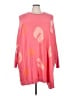 Southern Stitch 100% Viscose Pink Poncho Size XXL - photo 1