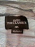 Zara Chevron-herringbone Gray Long Sleeve Button-Down Shirt Size L - photo 7