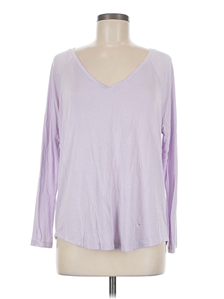 Pre-owned Honeydew Long Sleeve T-shirt In Purple
