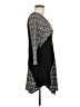 Cupio Graphic Black Casual Dress Size M - photo 4