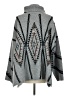 Unbranded Chevron-herringbone Gray Pullover Sweater Size M - photo 2
