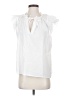 Stark X 100% Cotton White Short Sleeve Blouse Size XS - photo 1