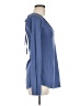 Nancy Rose Blue Long Sleeve Top Size 6 - photo 4