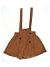 Shein Brown Overall Shorts Size 6 - photo 1