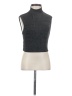 Bershka 100% Polyester Gray Sleeveless Top Size S - photo 1