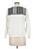 AMI 100% Cotton White Pullover Sweater Size M - photo 2