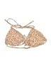 Aerie Tweed Tan Brown Swimsuit Top Size M - photo 1