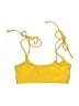 South Beach Yellow Swimsuit Top Size 6 - photo 2