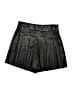 Stella Luce Metallic Black Shorts Size M - photo 1