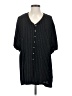 Michael Blake Black Short Sleeve Blouse One size (estimated) - photo 1