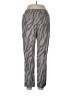 Monrow 100% Cotton Animal Print Gray Casual Pants Size L - photo 1