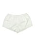 Flora Nikrooz 100% Polyester Metallic Ivory Athletic Shorts Size 12 - photo 1
