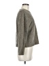 Zara Metallic Gray Pullover Sweater Size M - photo 4