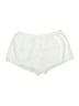 Flora Nikrooz 100% Polyester Metallic Ivory Athletic Shorts Size 12 - photo 2