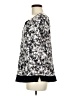 H By Halston Gray Short Sleeve Blouse Size M - photo 5