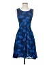 Maple Tropical Blue Cocktail Dress Size 4 - photo 1