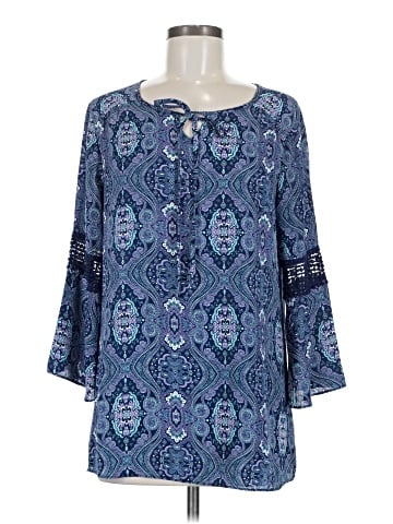 Sami & JO 3/4 Sleeve Blouse (view 1)