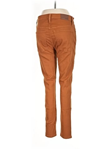Madewell 9" Mid-Rise Skinny Jeans: Garment-Dyed Button-Front Edition (view 2)