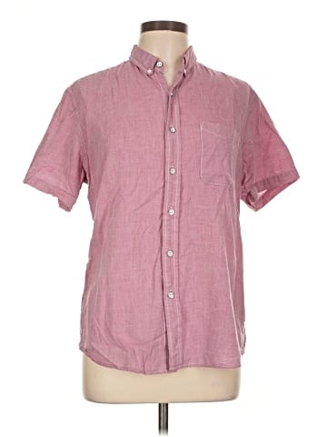 Adriano Goldschmied Short Sleeve Button-Down Shirt (view 1)