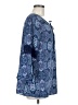 Sami & JO 100% Polyester Blue 3/4 Sleeve Blouse Size M - photo 4