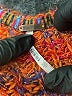 Free People Tweed Orange Pullover Sweater Size XS - photo 7