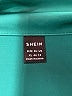 Shein 100% Polyester Teal Short Sleeve Blouse Size XL - photo 7