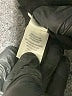 Ecru Solid Black Dress Pants Size 4 - photo 8