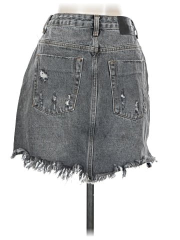 ONETEASPOON Denim Skirt (view 2)